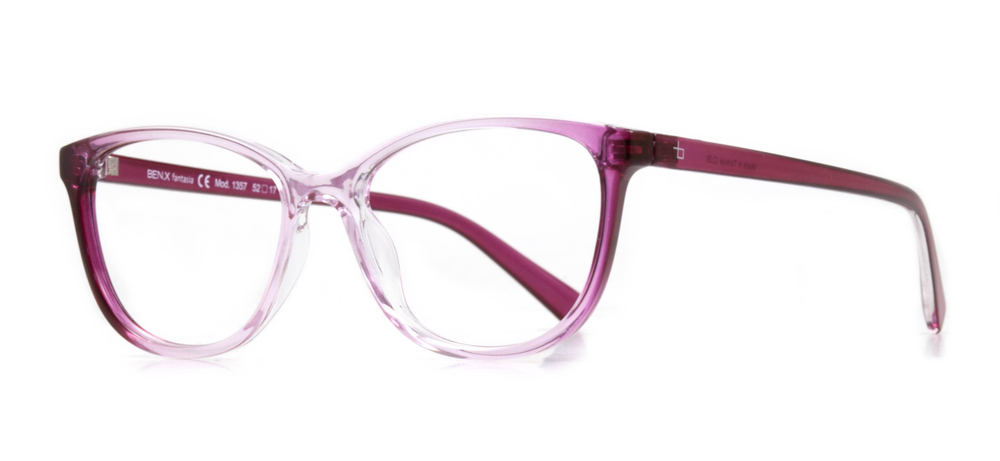 BENX FANTASIA BXFNTS 1357-C.09 Optik Genç Kadın Oval Çerçeveli Grilamid (TR90) - 2