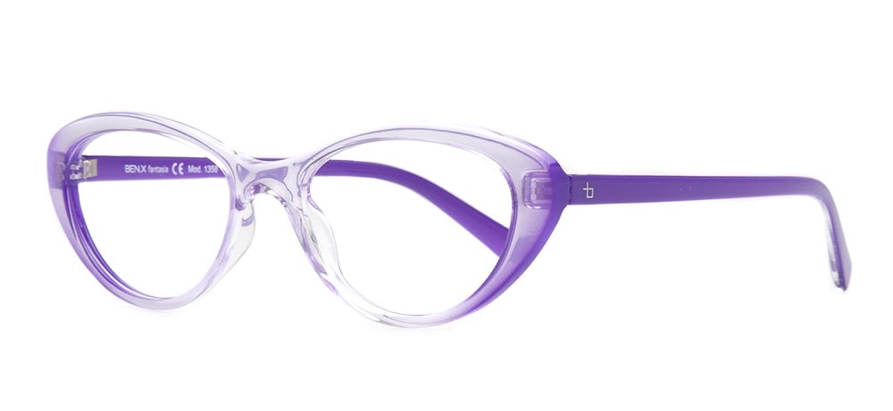 BENX FANTASIA BXFNTS 1358-C.08 Optik Genç Kadın Çekik Çerçeveli Grilamid (TR90) - 2