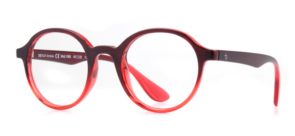 BENX FANTASIA BXFNTS 1365-C.203 Optik Çocuk Kadın Oval Çerçeveli Grilamid (TR90) - 2