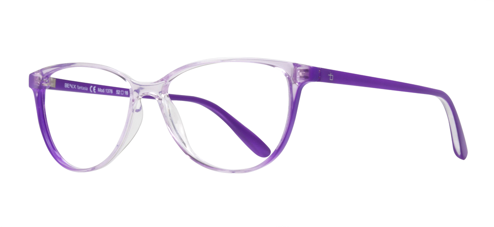 BENX FANTASIA BXFNTS 1376-C.08 Optik Genç Kadın Çekik Çerçeveli Grilamid (TR90) - 2