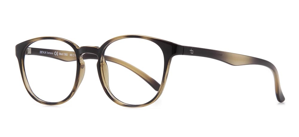 BENX FANTASIA BXFNTS 1382-DM05 Optik Genç Kadın Oval Çerçeveli Grilamid (TR90) - 2