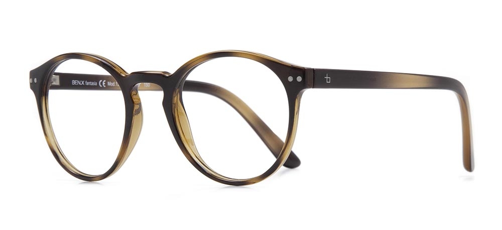 BENX FANTASIA BXFNTS 1388-DM05 Optik Genç Kadın Yuvarlak Çerçeveli Grilamid (TR90) - 2
