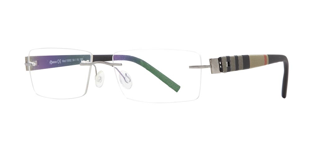 BENX FANTASIA BXFST 10002-C.03 Optik Genç,Yetişkin Erkek,Kadın,Unisex Köşeli Çerçevesiz Grilamid (TR90) - 2