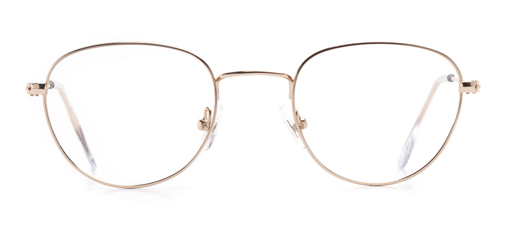 BENX FANTASIA BXMTL 7002.48-C.03 Optik Genç Kadın Oval Çerçeveli Metal - 1