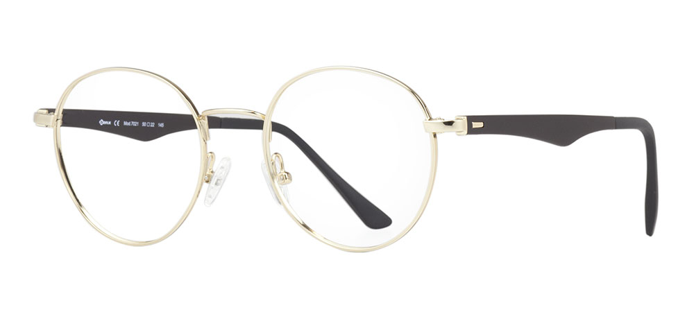 BENX FANTASIA BXMTL 7021.50-C.03 Optik Genç Kadın Yuvarlak Çerçeveli Metal - 2