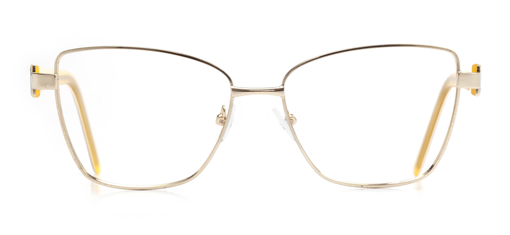 BENX FANTASIA BXMTL 7123.55-C.03 Optik Genç Kadın Geometrik Çerçeveli Metal - 1