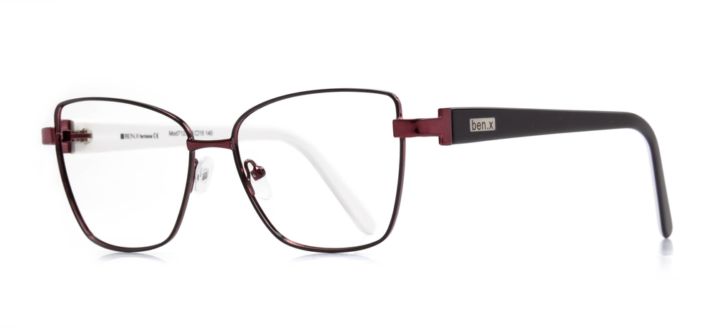 BENX FANTASIA BXMTL 7123.55-C.1506 Optik Genç Kadın Geometrik Çerçeveli Metal - 2