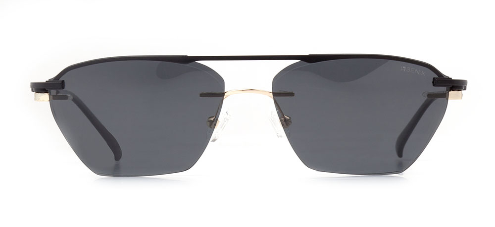 BENX FANTASIA BXMTL 7605-C.02 Clipon Genç Erkek,Kadın,Unisex Köşeli Çerçeveli Metal - 1