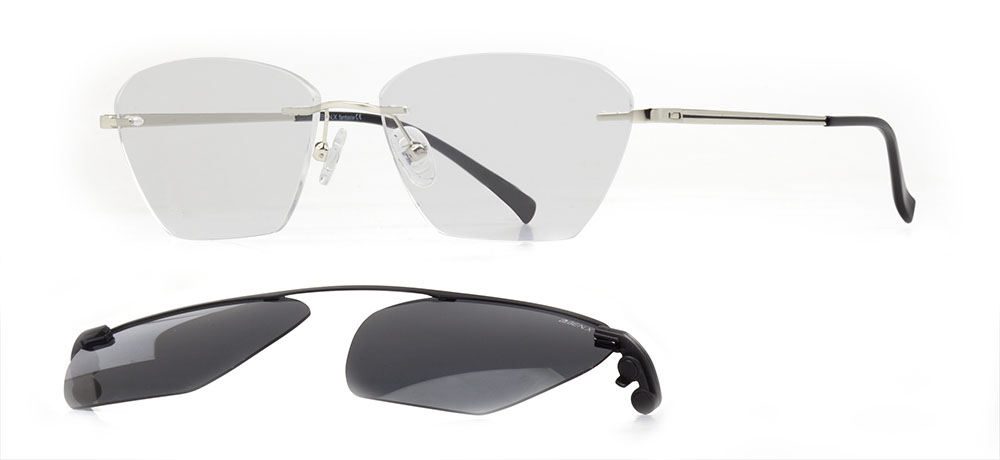 BENX FANTASIA BXMTL 7605-C.03 Optik Genç Erkek,Kadın,Unisex Köşeli Çerçeveli Metal - 2