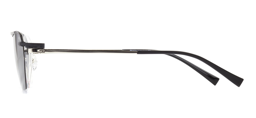 BENX FANTASIA BXMTL 7605-C.03 Optik Genç Erkek,Kadın,Unisex Köşeli Çerçeveli Metal - 3