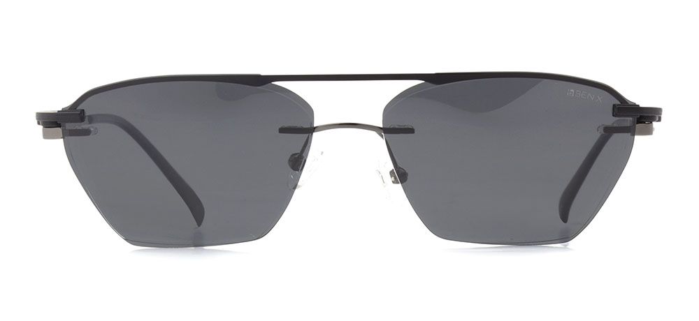 BENX FANTASIA BXMTL 7605-C.04 Optik Genç Erkek,Kadın,Unisex Köşeli Çerçeveli Metal - 1