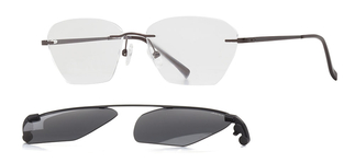 BENX FANTASIA BXMTL 7605-C.05 Clipon Genç Erkek,Kadın,Unisex Köşeli Çerçeveli Metal - BENX FANTASIA (1)