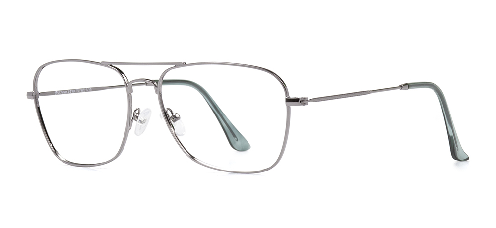 BENX FANTASIA BXMTL 7721.58-C.02 Optik Genç,Yetişkin Erkek Köşeli Çerçeveli Metal - 2