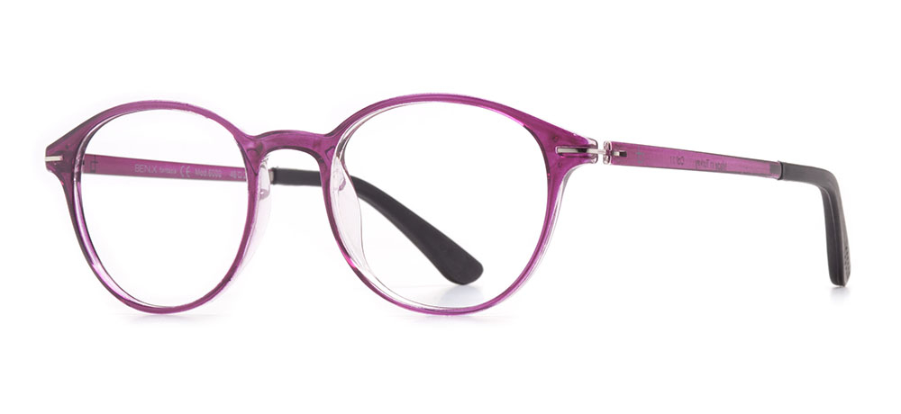BENX FANTASIA BXTR90 6002-C11 Optik Genç Erkek,Kadın,Unisex Oval Çerçeveli Grilamid (TR90) - 2