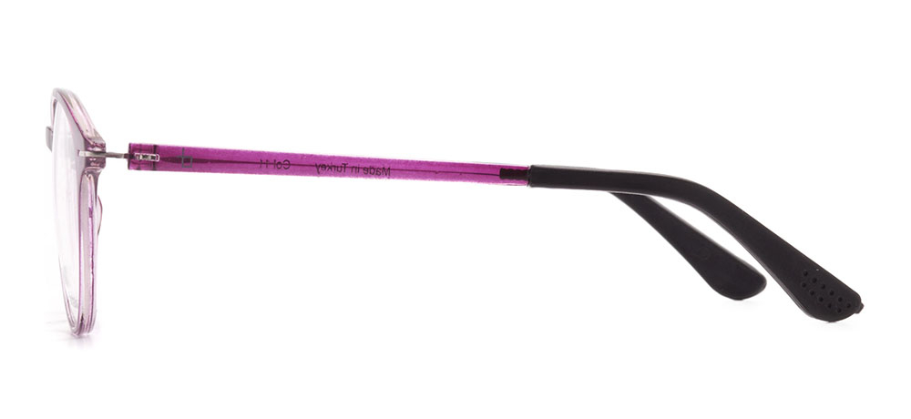 BENX FANTASIA BXTR90 6002-C11 Optik Genç Erkek,Kadın,Unisex Oval Çerçeveli Grilamid (TR90) - 3