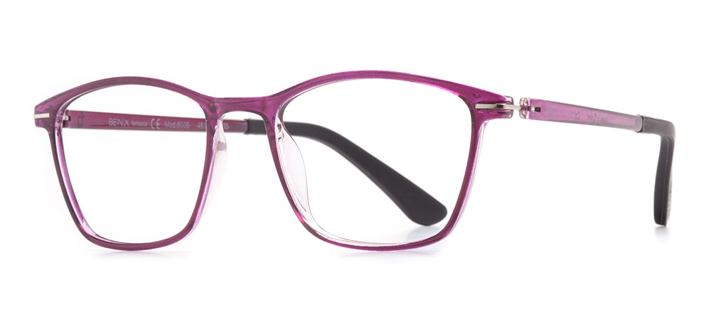 BENX FANTASIA BXTR90 6008-C11 Optik Genç Kadın Köşeli Çerçeveli Grilamid (TR90) - 2