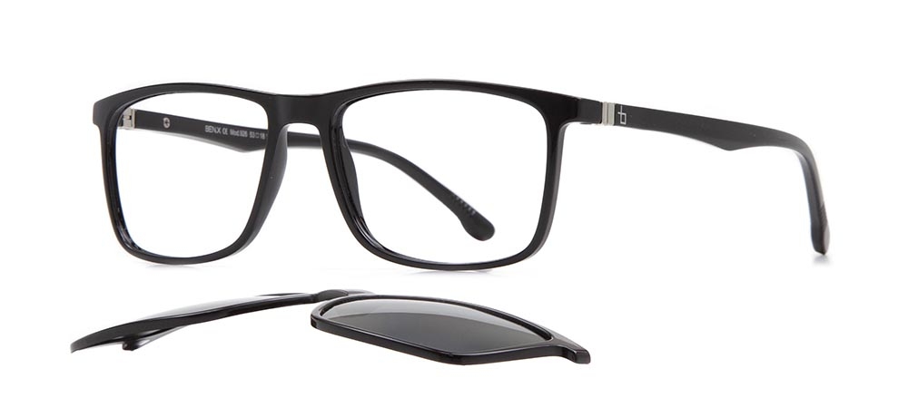 BENX FANTASIA BXTR90 926-06 Optik,Güneş Genç Erkek Köşeli Çerçeveli Ultem - 2