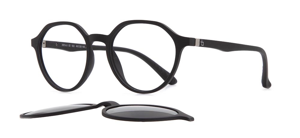 BENX FANTASIA BXTR90 932-M06 Optik,Güneş Genç Erkek,Kadın,Unisex Geometrik Çerçeveli Grilamid (TR90) - 2