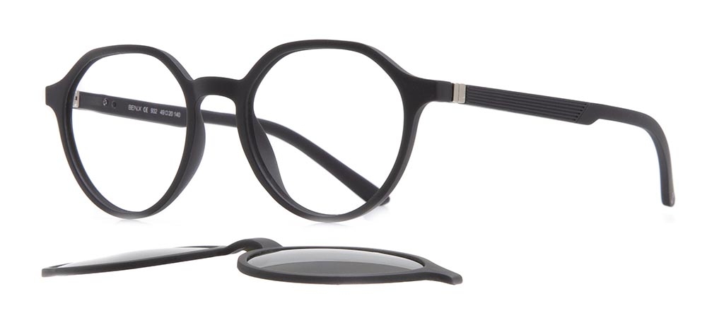 BENX FANTASIA BXTR90 932-M113 Optik,Güneş Genç Erkek,Kadın,Unisex Geometrik Çerçeveli Grilamid (TR90) - 2