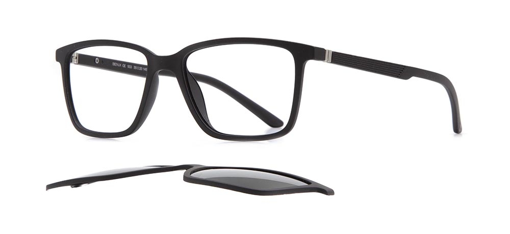 BENX FANTASIA BXTR90 933-M06 Optik,Güneş Genç Erkek Köşeli Çerçeveli Grilamid (TR90) - 2