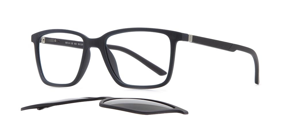 BENX FANTASIA BXTR90 933-M113 Optik,Güneş Genç Erkek Köşeli Çerçeveli Grilamid (TR90) - 2