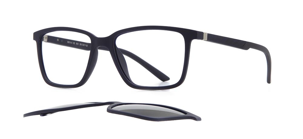 BENX FANTASIA BXTR90 933-M120 Optik,Güneş Genç Erkek Köşeli Çerçeveli Grilamid (TR90) - 2