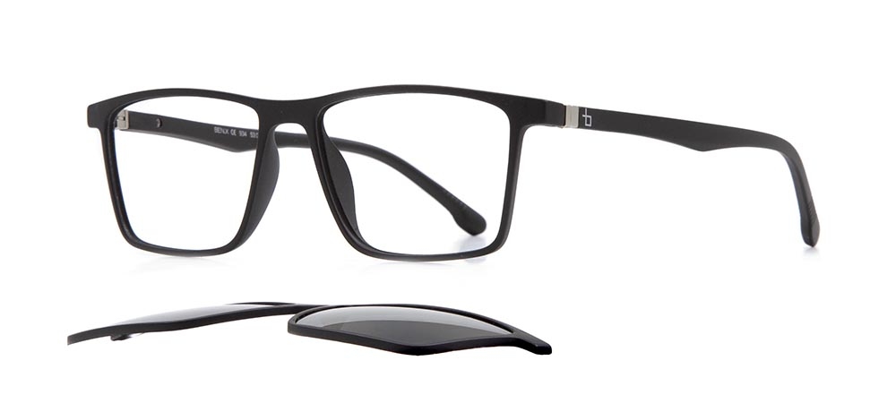 BENX FANTASIA BXTR90 934-M06 Optik,Güneş Genç Erkek Köşeli Çerçeveli Grilamid (TR90) - 2