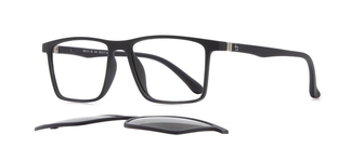 BENX CLIP ON BXTR90 934-M113 Optik,Güneş Genç Erkek Köşeli Çerçeveli Grilamid (TR90) - BENX CLIP ON (1)