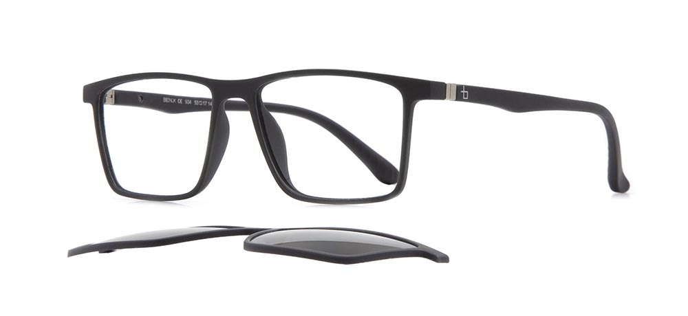 BENX FANTASIA BXTR90 934-M113 Optik,Güneş Genç Erkek Köşeli Çerçeveli Grilamid (TR90) - 2