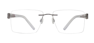 BENX PREMIUM BXFST 10007-C.01 Optik Yetişkin Erkek,Kadın,Unisex Köşeli Çerçevesiz Grilamid TR90 