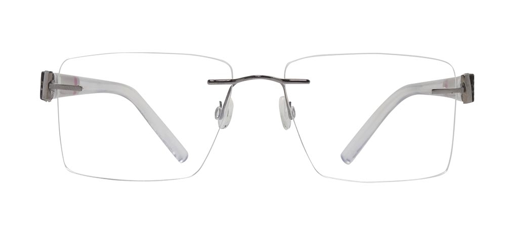 BENX PREMIUM BXFST 10007-C.01 Optik Yetişkin Erkek,Kadın,Unisex Köşeli Çerçevesiz Grilamid TR90 - 1