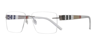 BENX PREMIUM BXFST 10007-C.01 Optik Yetişkin Erkek,Kadın,Unisex Köşeli Çerçevesiz Grilamid TR90 - BENX PREMIUM (1)