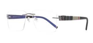 BENX PREMIUM BXFST 10007-C.02 Optik Yetişkin Erkek,Kadın,Unisex Köşeli Çerçevesiz Grilamid TR90 - BENX PREMIUM (1)