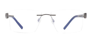 BENX PREMIUM BXFST 10007-C.04 Optik Yetişkin Erkek,Kadın,Unisex Köşeli Çerçevesiz Grilamid TR90 