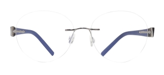 BENX PREMIUM BXFST 10008-C.02 Optik Genç,Yetişkin Erkek,Kadın,Unisex Oval Çerçevesiz Grilamid TR90 