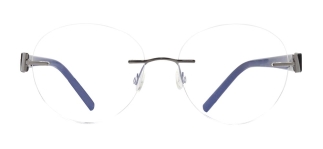 BENX PREMIUM BXFST 10008-C.04 Optik Genç,Yetişkin Erkek,Kadın,Unisex Oval Çerçevesiz Grilamid TR90 