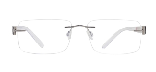 BENX PREMIUM BXFST 10010-C.01 Optik Genç,Yetişkin Erkek,Kadın,Unisex Köşeli Çerçevesiz Titanyum 