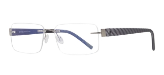 BENX PREMIUM BXFST 10010-C.04 Optik Genç,Yetişkin Erkek,Kadın,Unisex Köşeli Çerçevesiz Titanyum - BENX PREMIUM (1)