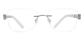 BENX PREMIUM BXFST 10011-C.01 Optik Genç Kadın Köşeli Çerçevesiz Grilamid TR90 