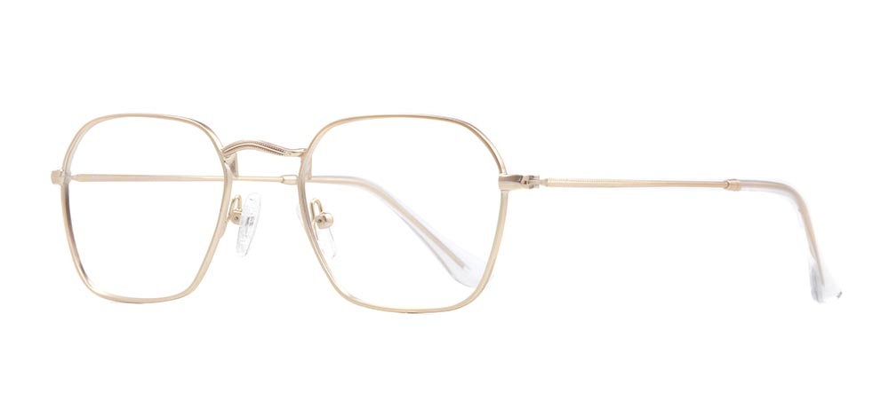 BENX PREMIUM BXMTL 7010.50-C.M50 Optik Genç Kadın Geometrik Çerçeveli Metal - 2