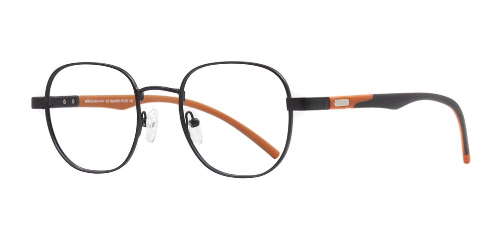 BENX PREMIUM BXMTL 7018.47-C.M06 Optik Genç Erkek,Kadın,Unisex Köşeli Çerçeveli Metal - 2