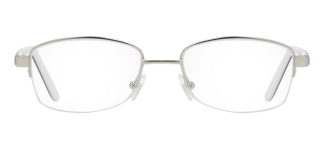 BENX PREMIUM BXMTL 7121.53-C.01 Optik Genç Kadın Köşeli Yarım Çerçeveli Metal 