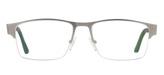 BENX PREMIUM BXMTL 7162-C.M01 Optik Genç Erkek Köşeli Yarım Çerçeveli Metal 