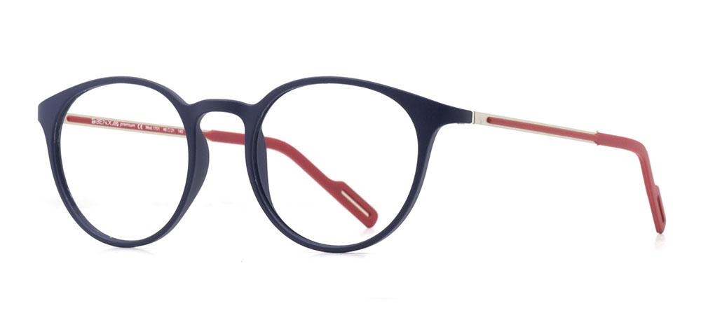 BENX PREMIUM BXPRM 1701-M120 Optik Genç Kadın Yuvarlak Çerçeveli Grilamid (TR90) - 2