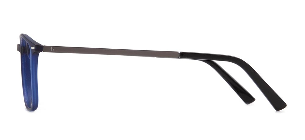 BENX PREMIUM BXPRM 1714-M118 Optik Genç Erkek Köşeli Çerçeveli Grilamid (TR90) - 3