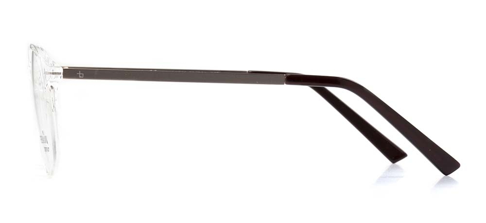BENX PREMIUM BXPRM 1716-01 Optik Genç Erkek,Kadın,Unisex Oval Çerçeveli Grilamid (TR90) - 3