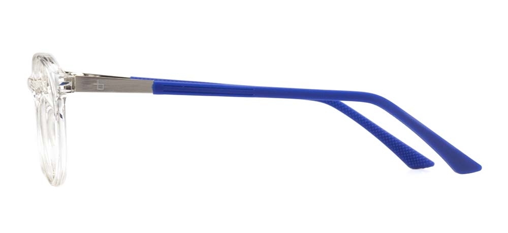 BENX PREMIUM BXPRM 1723-C.07 Optik Çocuk Erkek,Kadın,Unisex Oval Çerçeveli Grilamid (TR90) - 3
