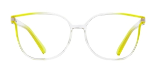 BENX PREMIUM BXPRM 1725-C.09 Optik Genç Kadın Geometrik Çerçeveli Grilamid TR90 