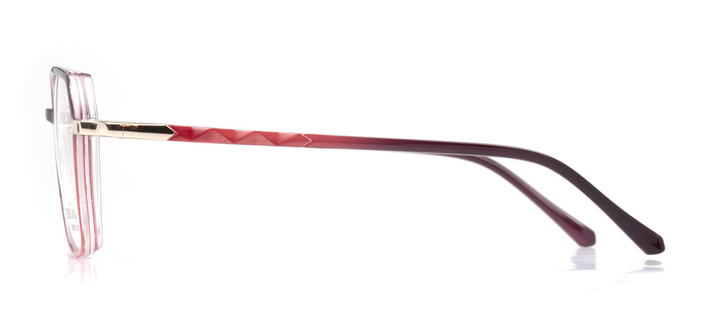 BENX PREMIUM BXPRM 1732-C.01 Optik Genç,Yetişkin Kadın Geometrik Çerçeveli Grilamid (TR90) - 3
