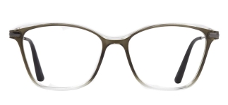 BENX PREMIUM BXPRM 1734-C.07 Optik Genç Kadın Köşeli Çerçeveli Grilamid TR90 